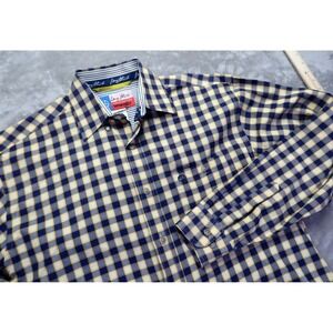 George Strait Cowboy Cut Collection Wrangler Button Shirt Men's Size M Rodeo